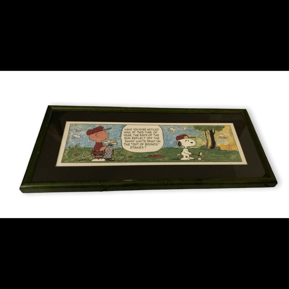 Charles Schulz limited edition ''Peanuts'' lithograph